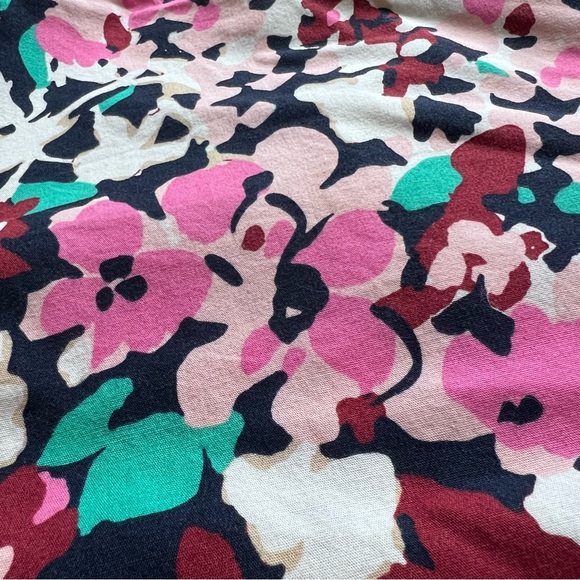 Crown & Ivy Abstract Floral Cotton Shorts Size 6 - Picture 10 of 12